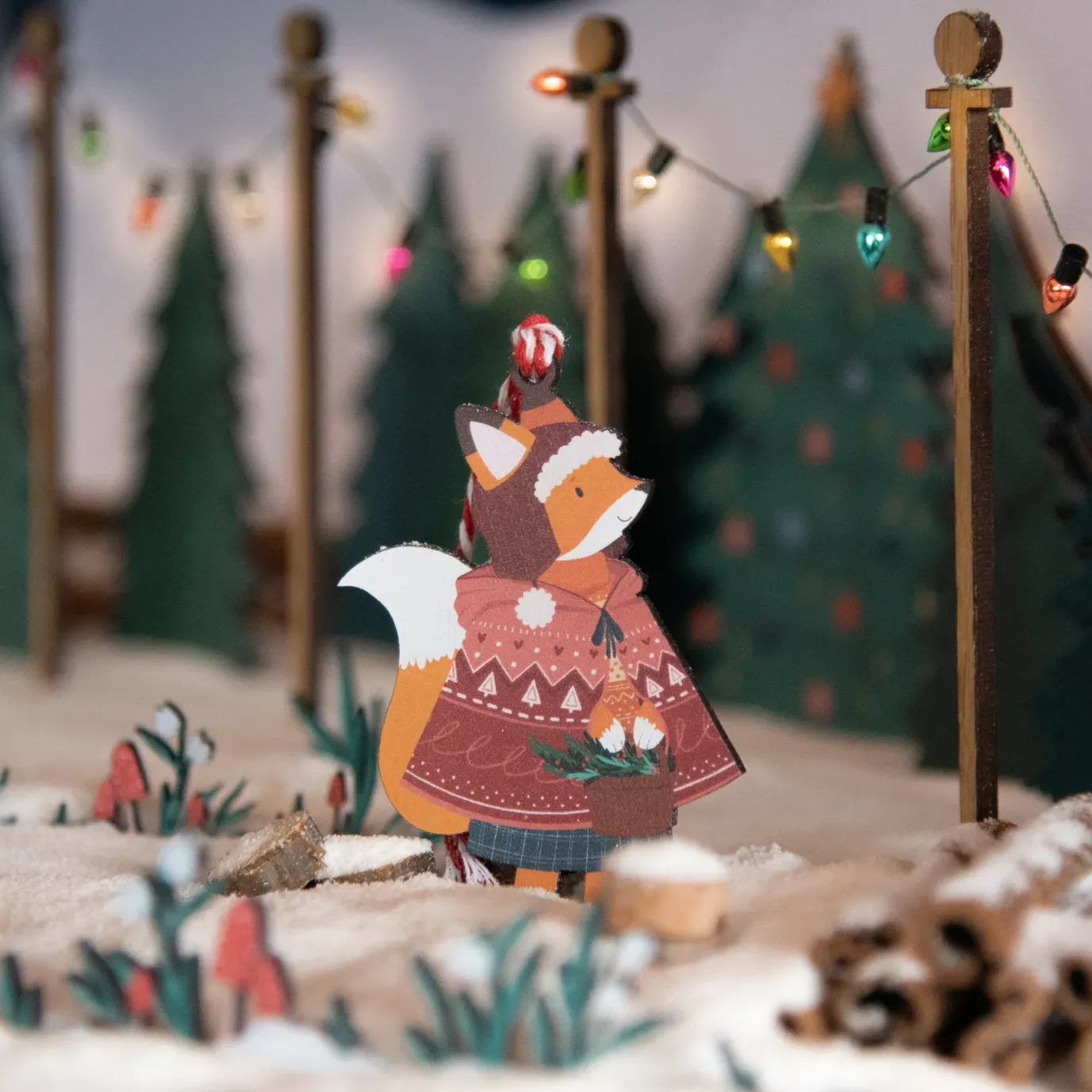 Christmas Chaps Wooden Decorations