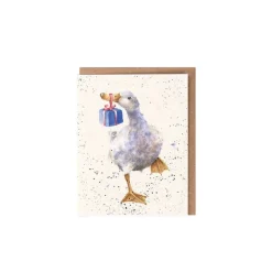 'Christmas Delivery' Duck Gift Enclosure Card