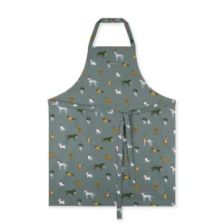 Christmas Dogs Adult Apron