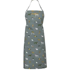 Christmas Dogs Adult Apron