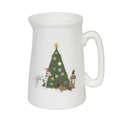Christmas Dogs Tree Jug