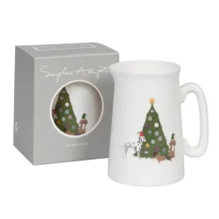 Christmas Dogs Tree Jug