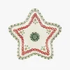 Christmas Joy Medium Star Plate