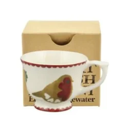 Christmas Joy Robin Tiny Teacup Boxed
