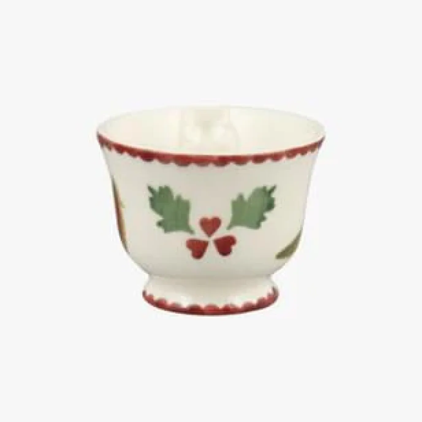Christmas Joy Robin Tiny Teacup Boxed