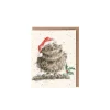 'Christmas Owl' Gift Enclosure Card