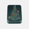 Christmas Robin Tree Small Rectangular Tin