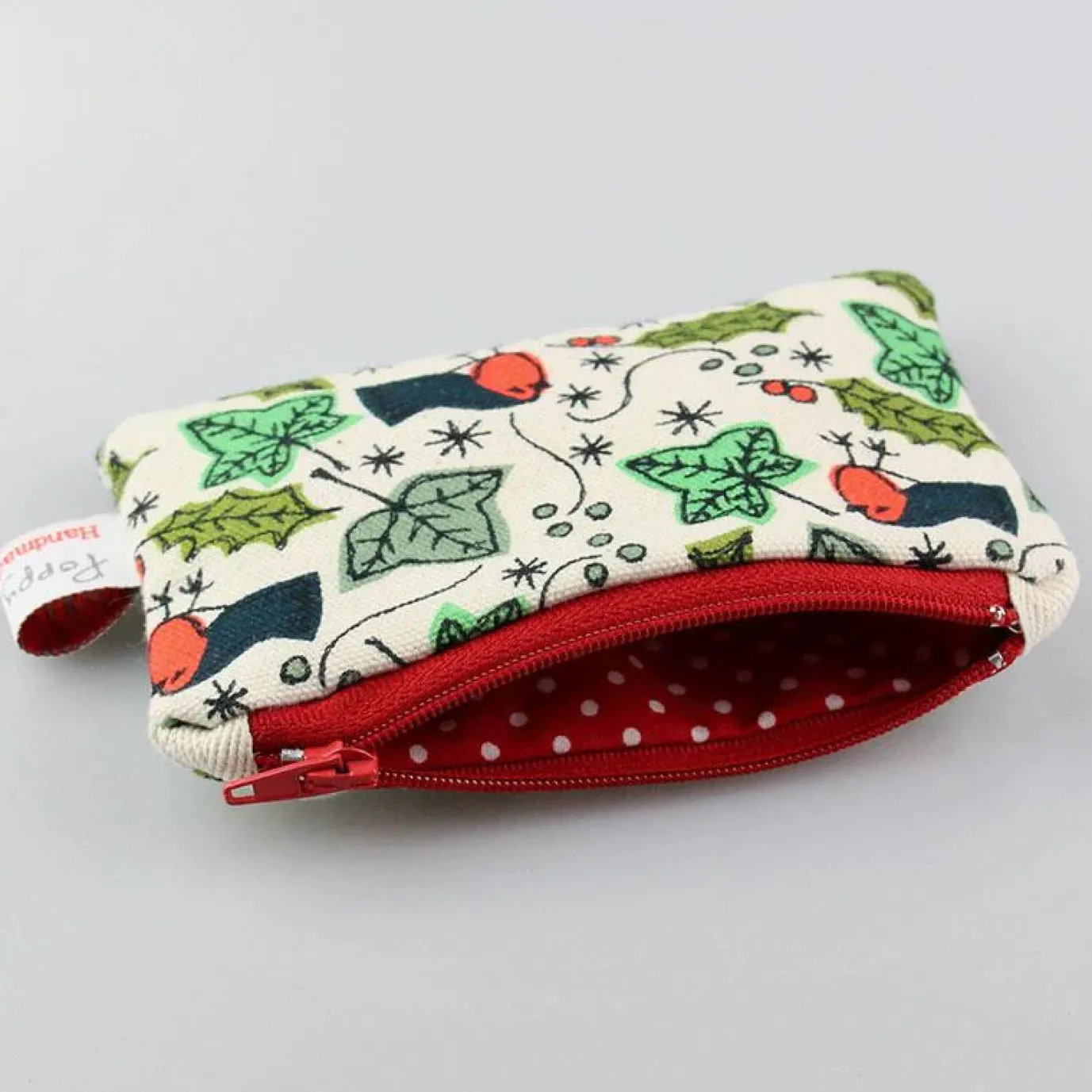 Christmas Small Flat Coin Purse