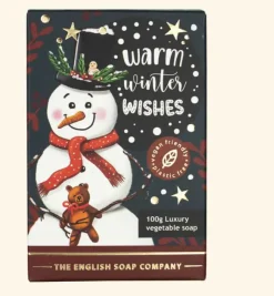 Christmas Snowman Mini Soap - 100g