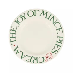 Christmas Toast Joy of Mince Pies 8 1/2 inch plate