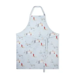 Coastal Boats Adult Apron