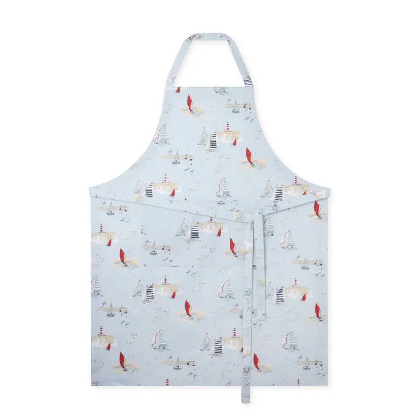 Coastal Boats Adult Apron