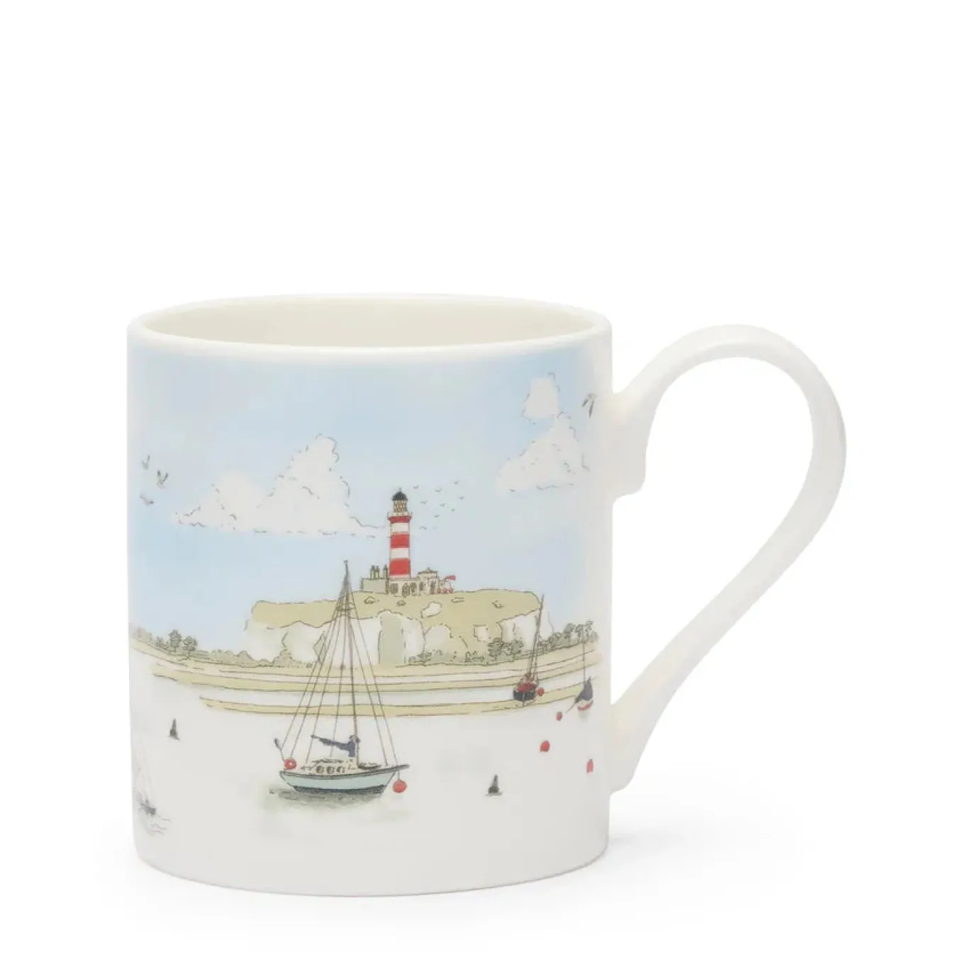 Coastal Boats Mug