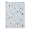 Coastal Boats Tea Towel