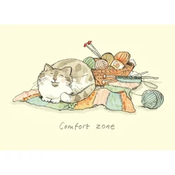 Comfort Zone Greetings Card
