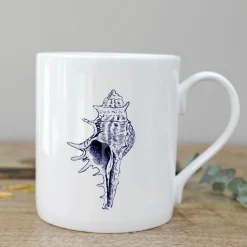 Conch Bone China Mug Boxed