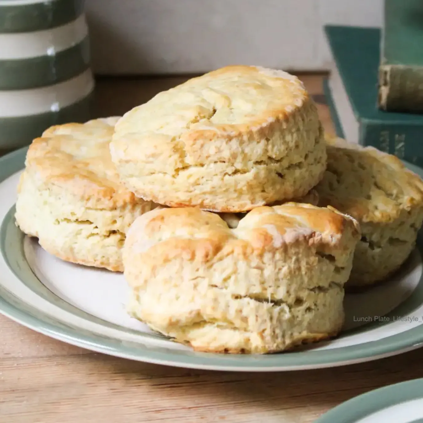 Cornishware 8.75 in Breakfast Plate