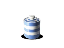 Cornishware Honey/Marmalade Pot
