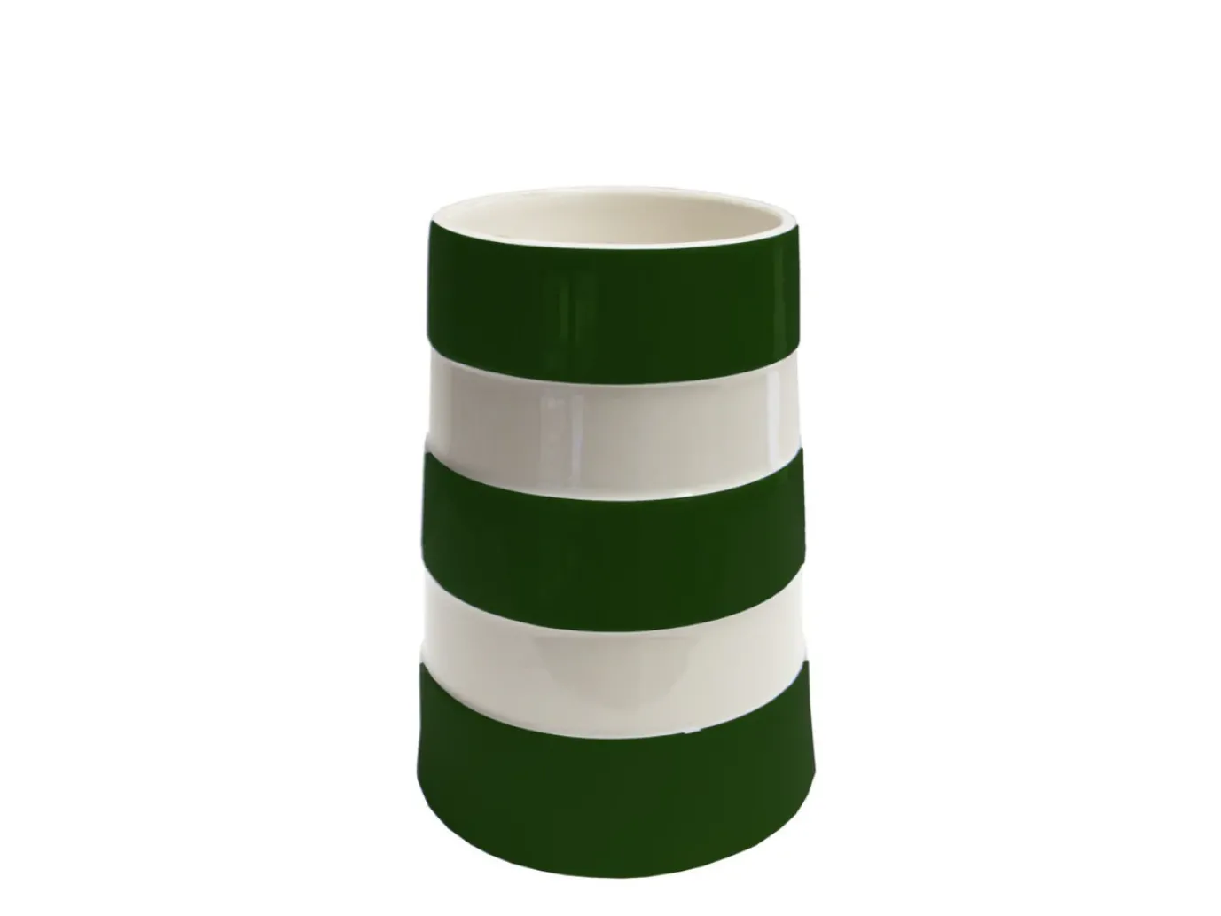 Cornishware Lighthouse Medium Adder Green Vase