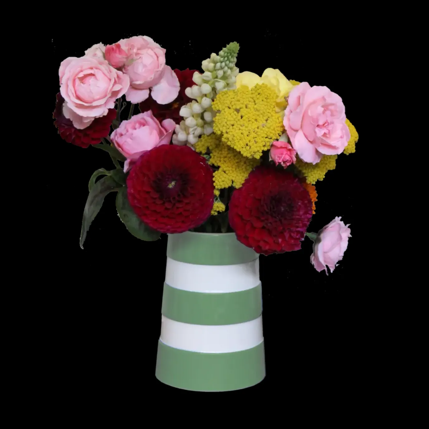 Cornishware Lighthouse Medium Willow Green Vase