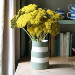 Cornishware Lighthouse Medium Willow Green Vase