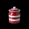 Cornishware Red Storage Jar 84 cl