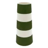 Cornishware Tall Lighthouse Adder Green Vase