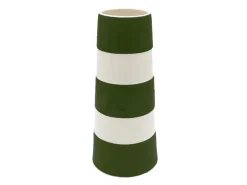 Cornishware Tall Lighthouse Adder Green Vase