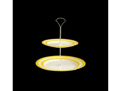 Cornishware Two-Tier Cake Stand