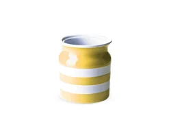 Cornishware Yellow Utensil Jar