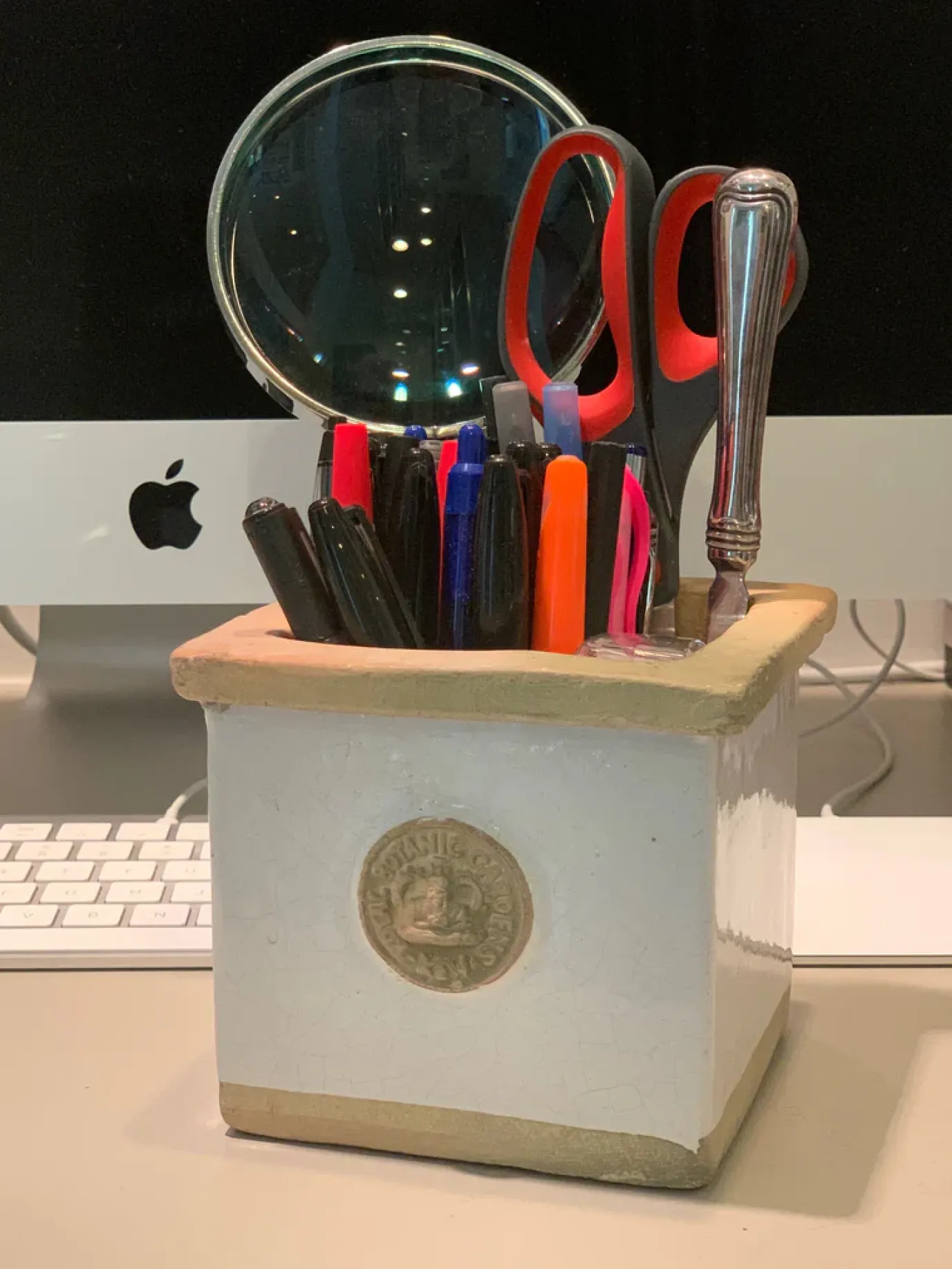 Cornwall Kew Square Herb Pot