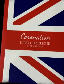 Coronation Union Jack A6 Notebook