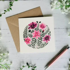 Cosmos Greeting Card