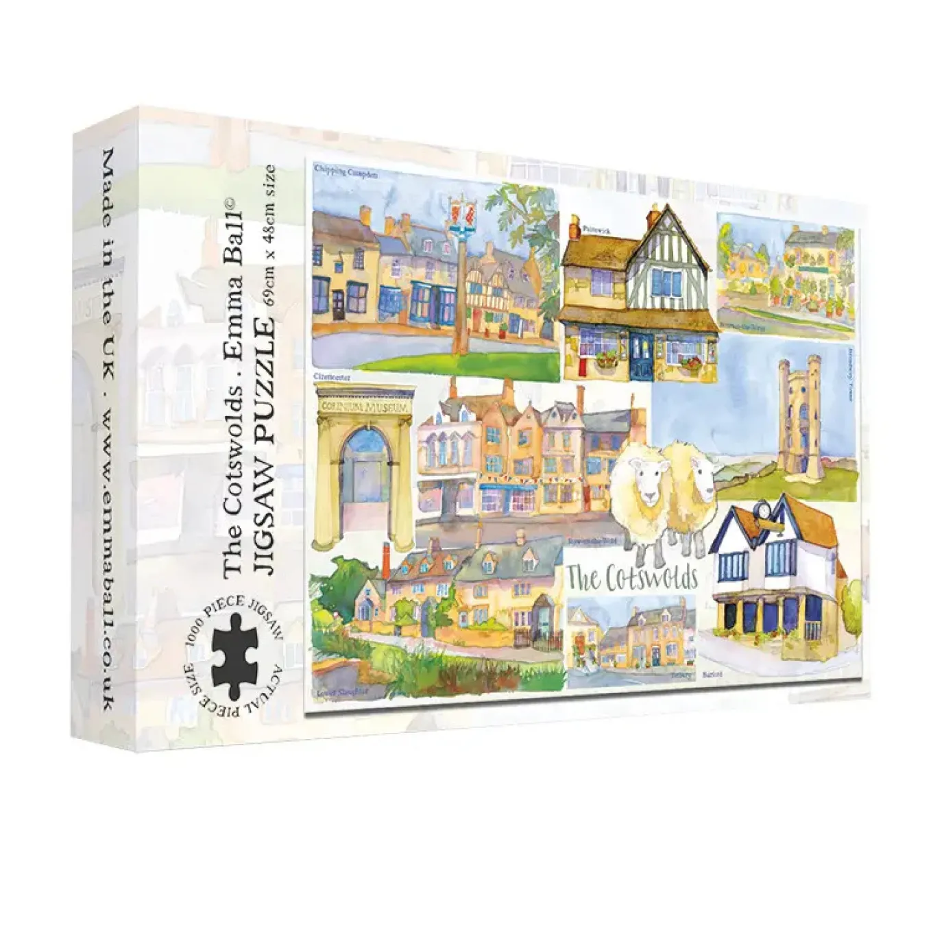 Cotswolds 1000 Piece Jigsaw Puzzle