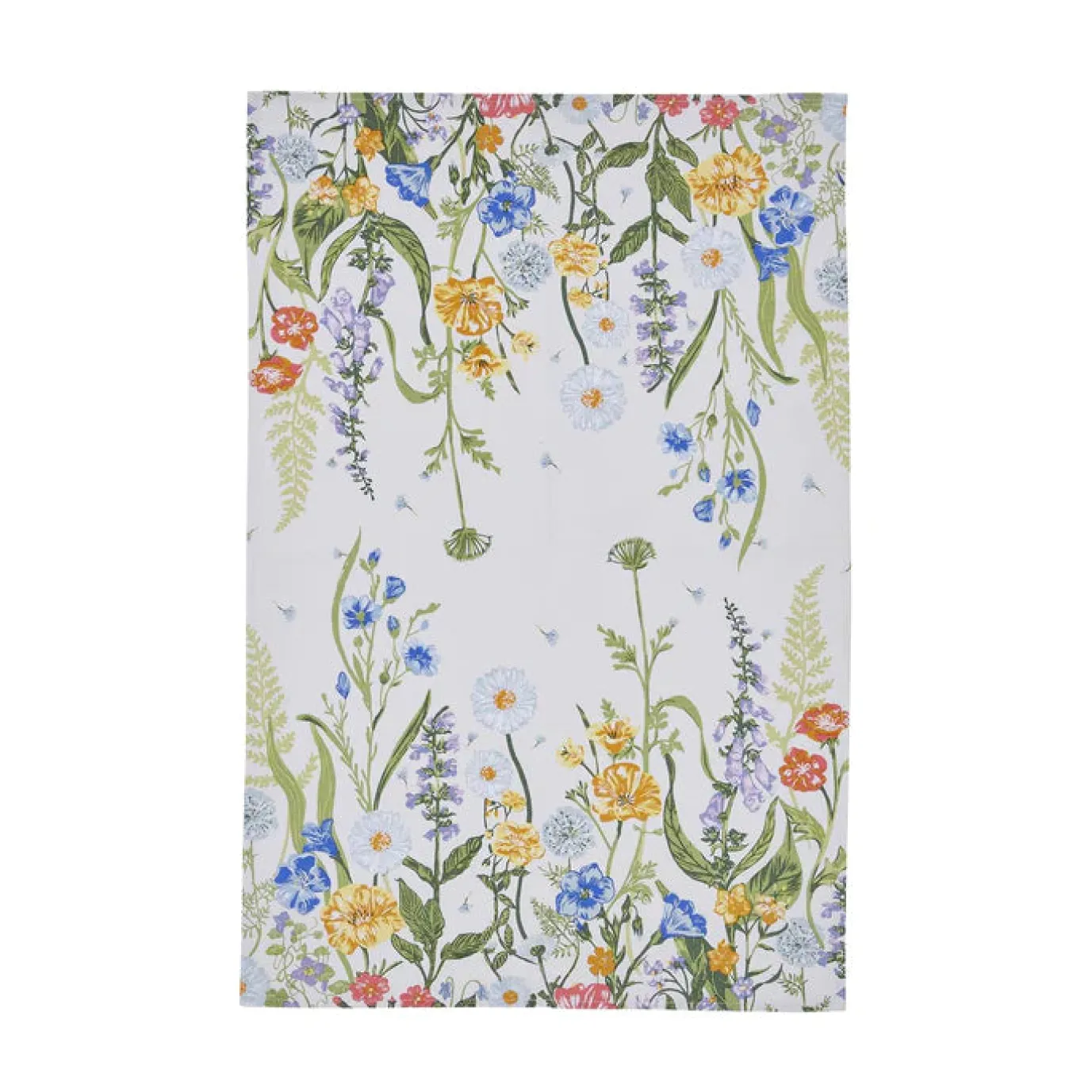 Cottage Garden Cotton Tea Towel