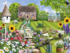 Cottage Garden Path 1000 Piece Jigsaw Puzzle