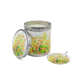 Cottage Garden- Rose & Patchouli Candle Tin