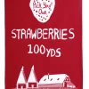 Cotton Strawberries Tea Towel