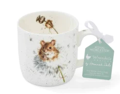 'Country Mice' Small Bone China Mug (11oz)
