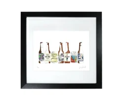 Craft Beer Print by Corinne Alexander