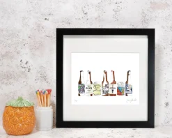 Craft Beer Print by Corinne Alexander