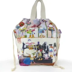 Crafting Gnomes Large Bucket Bag