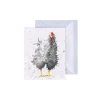 'Curious Hen' Gift Enclosure Card