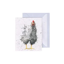'Curious Hen' Gift Enclosure Card