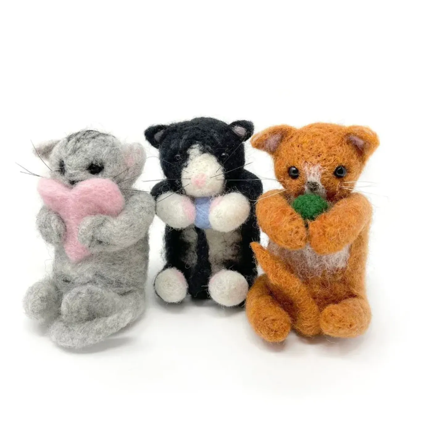 Cute Kitties Needle Felting Kit