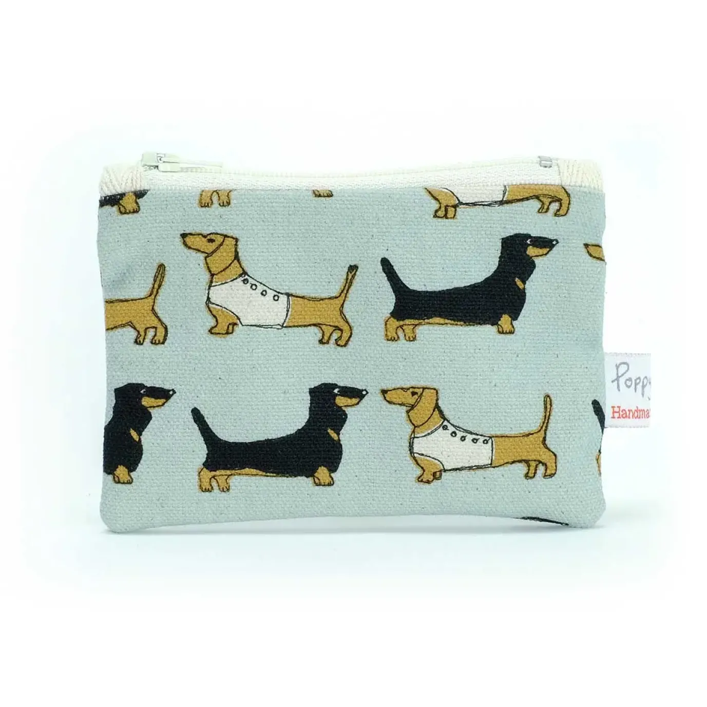 Dachshund Small Flat Coin Purse