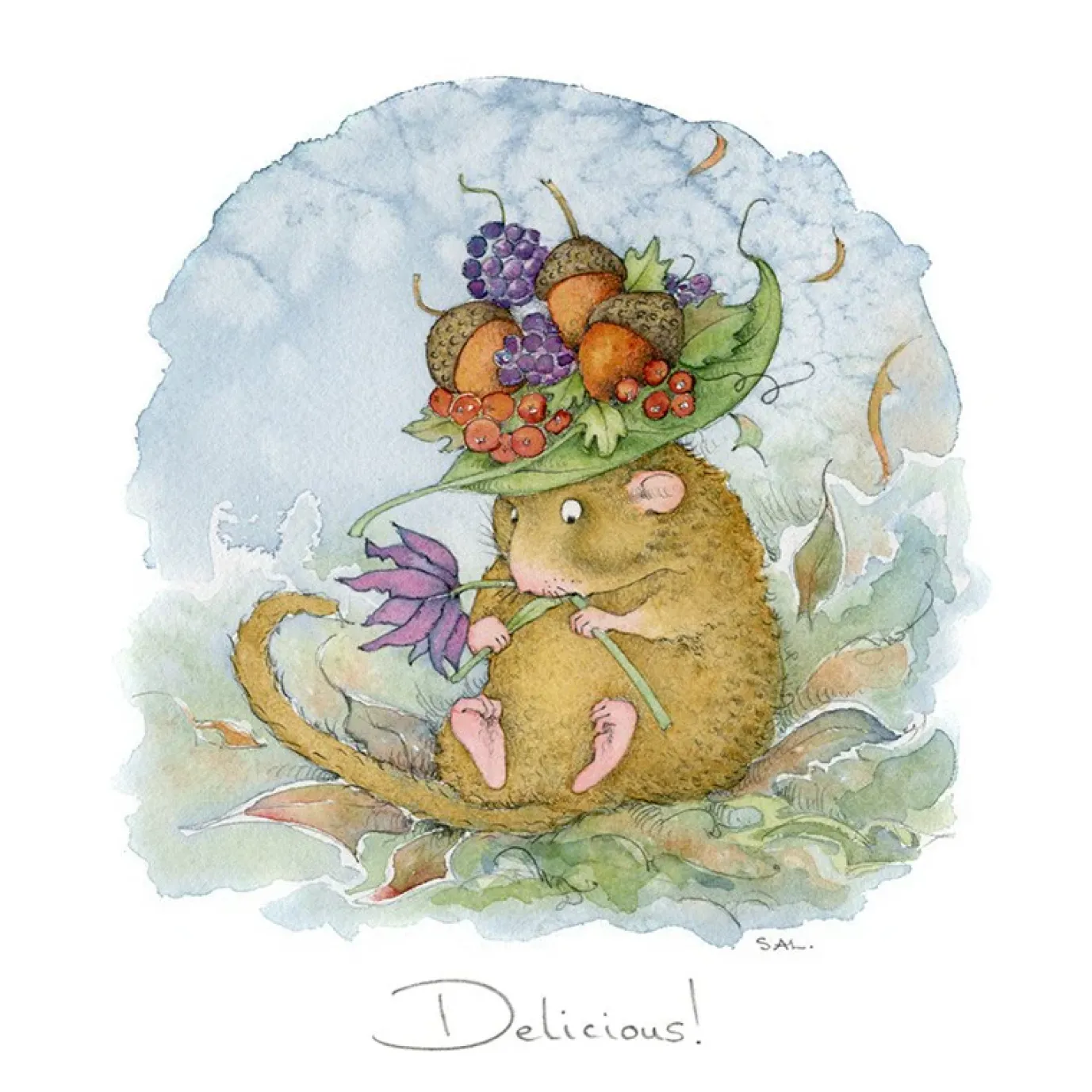 Delicious! Greeting Card