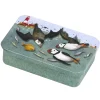 Diving Puffins Mini Slider Tin