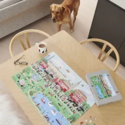 Dog Walkers of London Jigsaw Puzzle