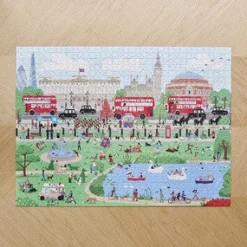 Dog Walkers of London Jigsaw Puzzle